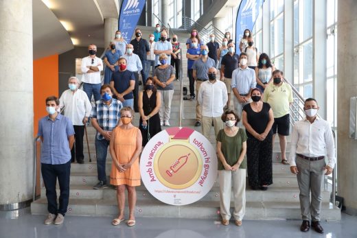 Representantes del Govern balear y las federaciones deportivas