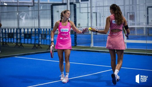 Salazar y Triay celebran un punto (Foto: World Padel Tour)