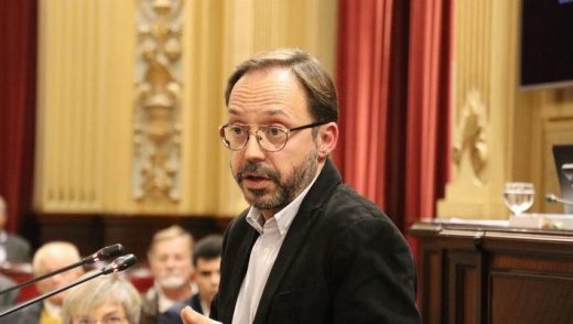 Josep Castells, portavoz de Més por Menorca en el Parlament balear