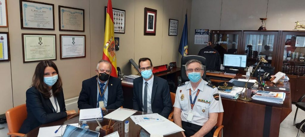 Reunión del alcalde de Maó en el Ministerio del Interior