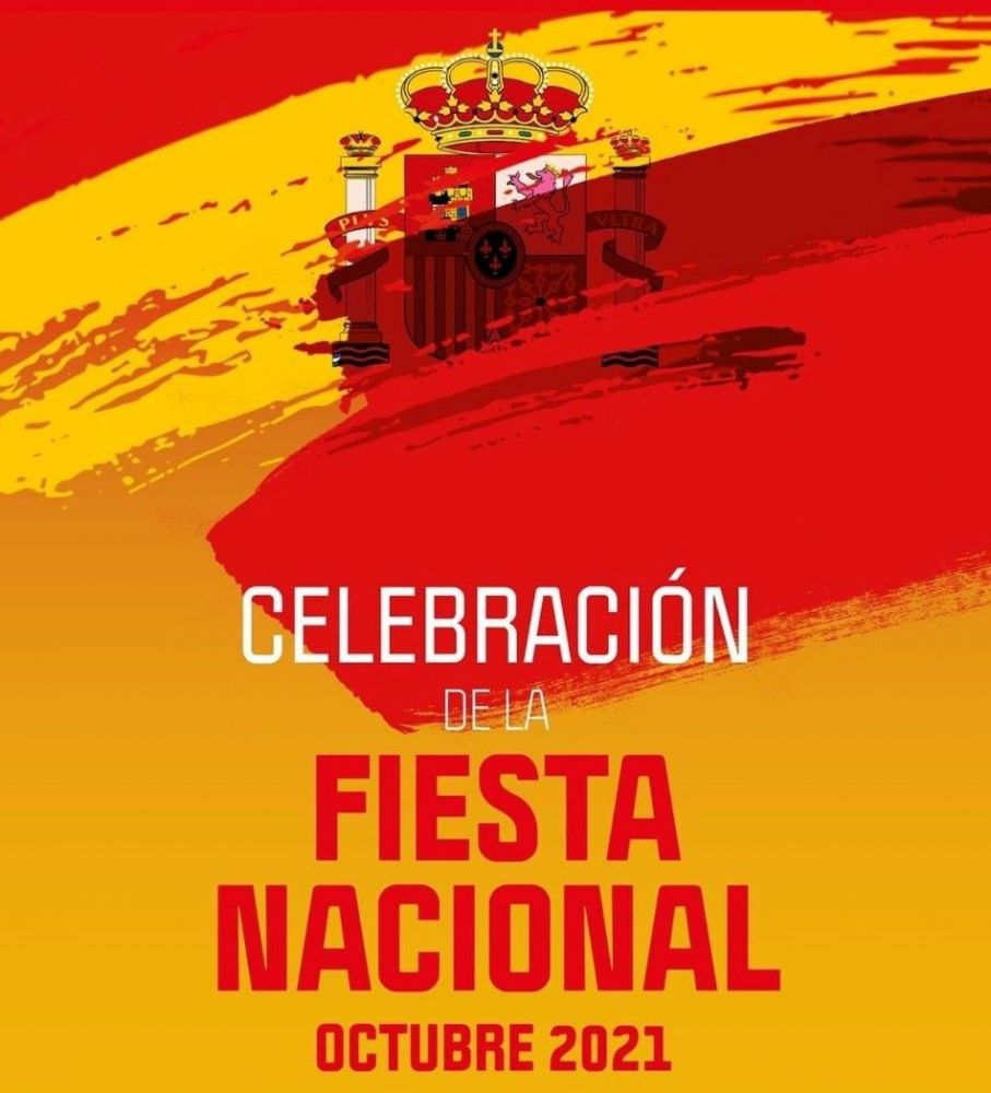 Imagen del cartel que anuncia los actos de la fiesta nacional