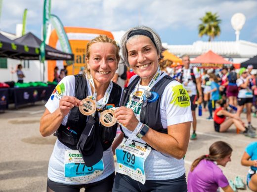 (Fotos) Allés repite triunfo y Esteve debuta con victoria en la October Trail Menorca