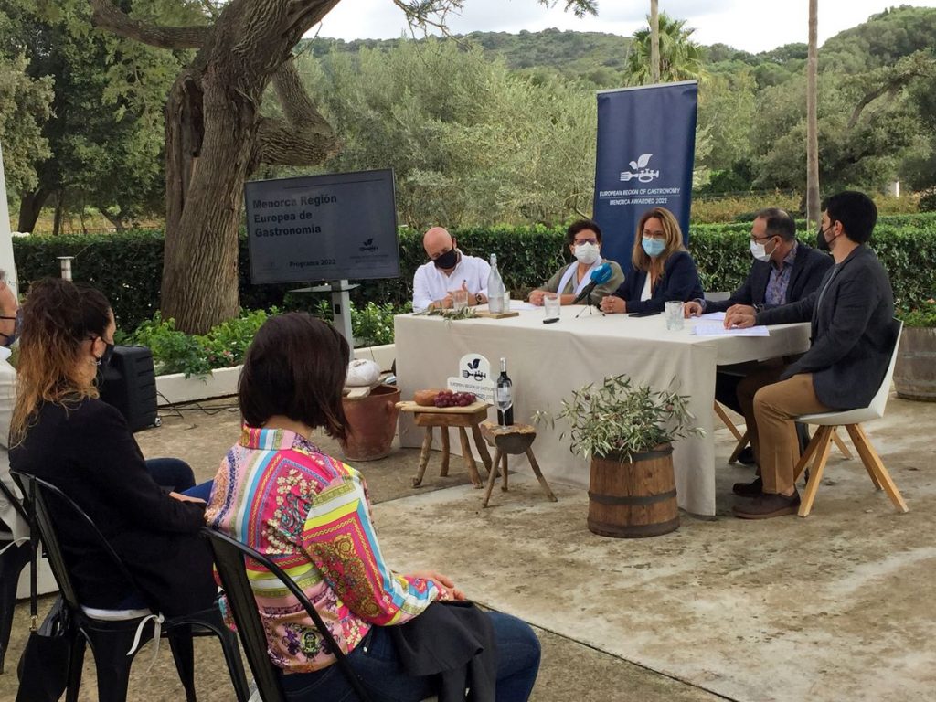 Presentación de los actos Menorca Región Gastronómica Europea