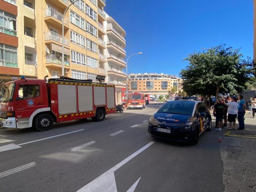 (Fotos) Incendio en el Bar Virginia de Maó