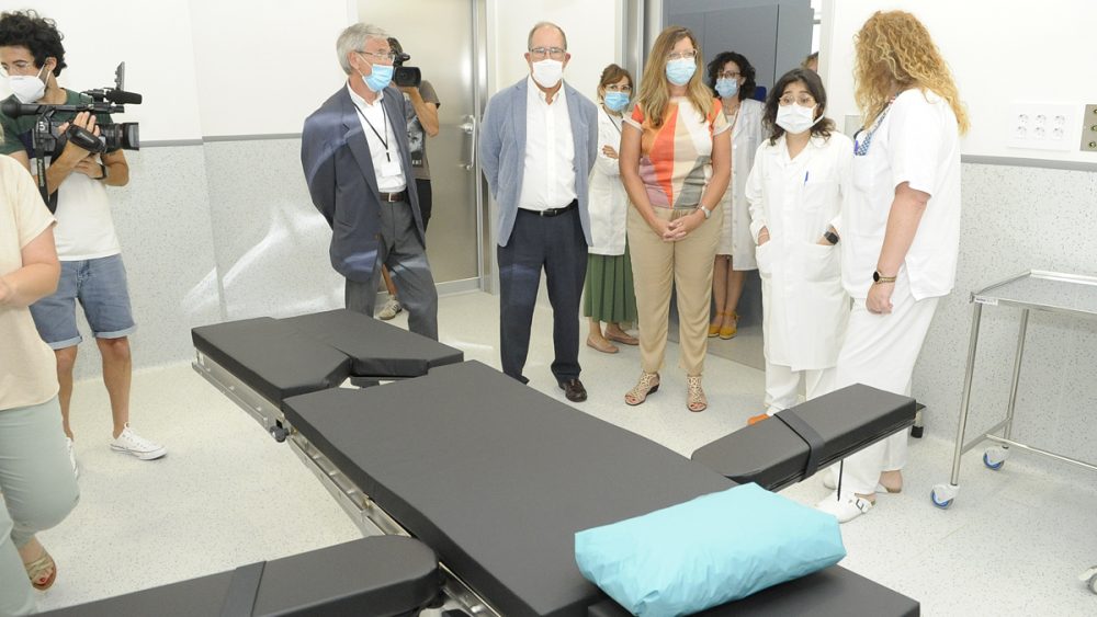 Patricia Gómez en el hospital.