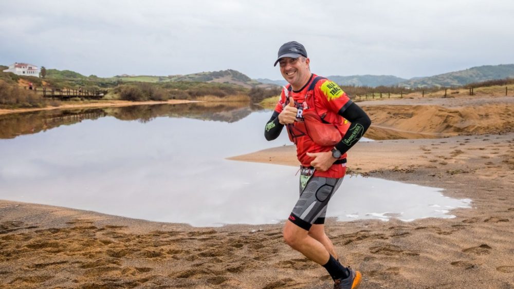 Un atleta en un momento de la prueba.