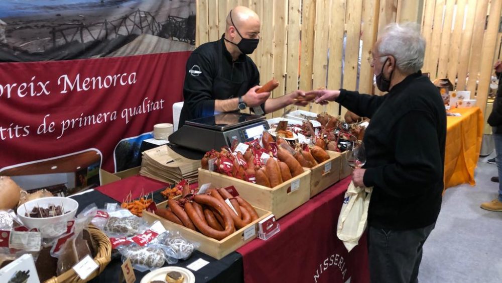 Stand de Menorca en la feria gastroalimentaria de Olot