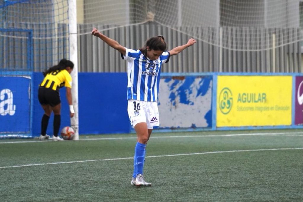 Gabi Gutiérrez celebra uno de sus goles (Foto: ATB)