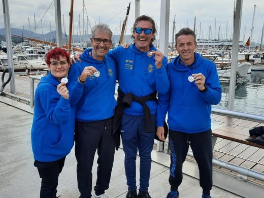 (Fotos) Cinco medallas para Es Nàutic en la primera Copa balear de kayak