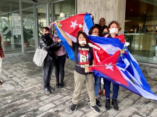 (Vídeo y fotos) Podemos rechaza condenar la represión violenta en Cuba