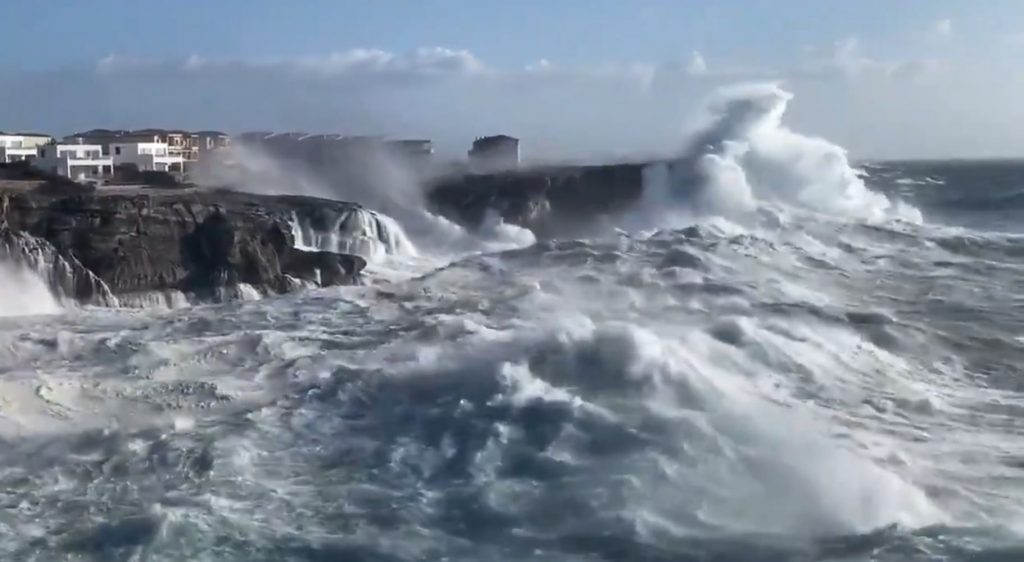 Mal estado del mar en Menorca (Foto: ARCHIVO METEO MENORCA)