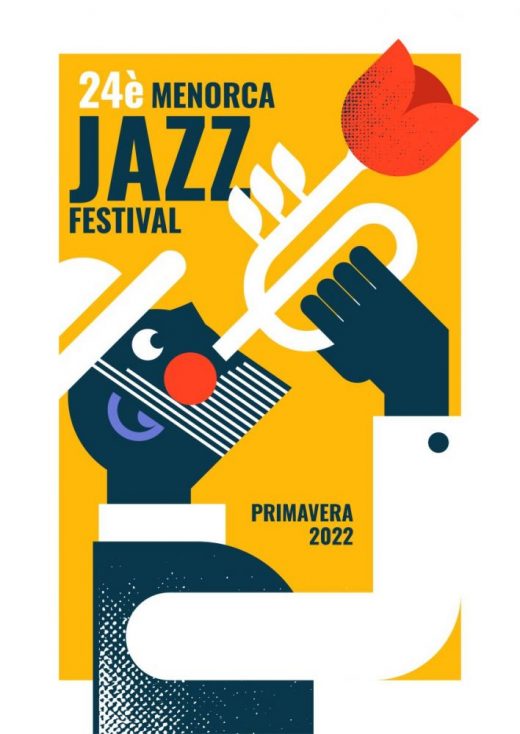 Cartel Jazz Obert 2022  elaborado por Diego Gil