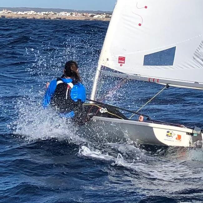 La vela ligera del CN Ciutadella ya prepara el nuevo año.