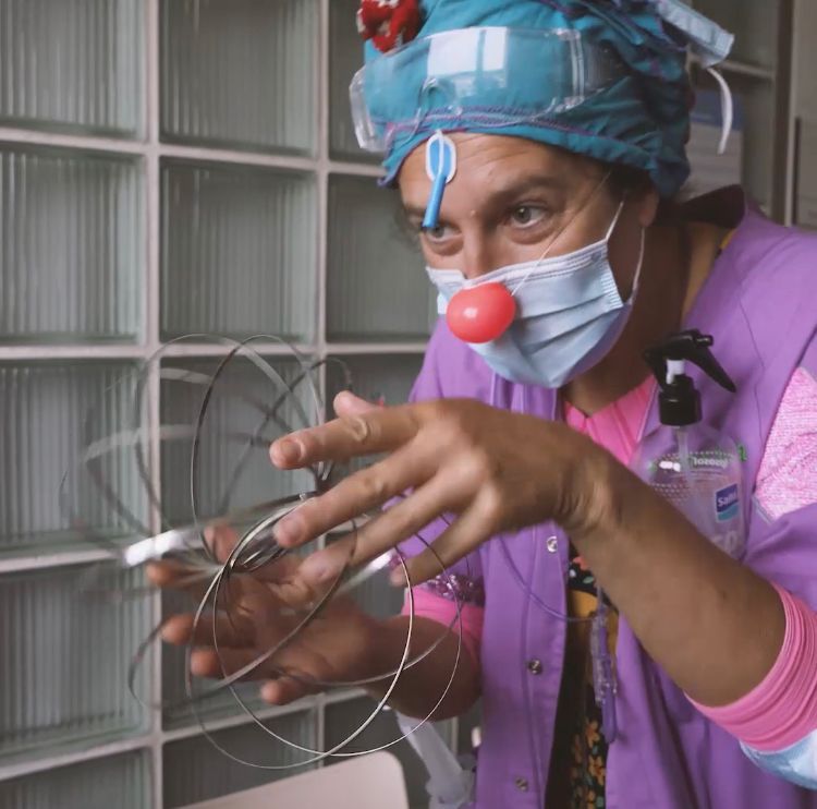 Sonrisa médica, payasos en el Hospital