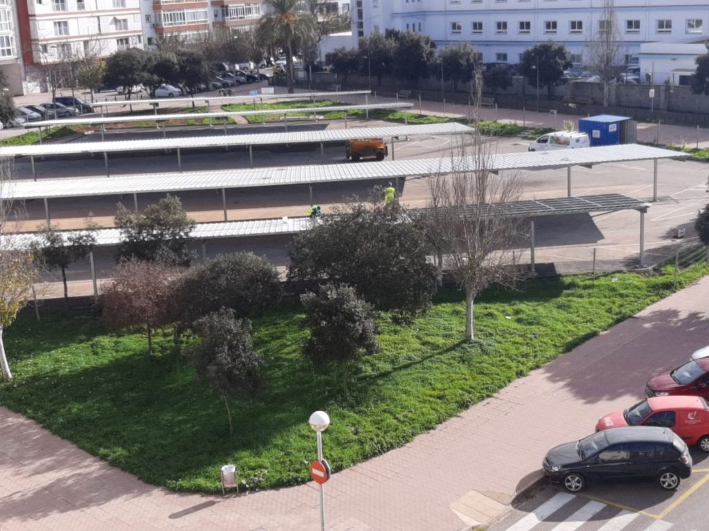 Estado actual de la obra en Vives Llull (Foto: Tolo Mercadal)