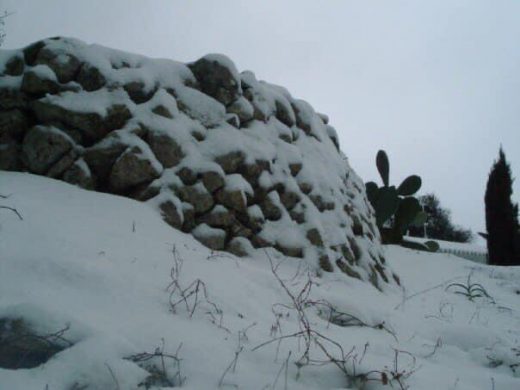 (Vídeo y fotos) 26 de enero de 2005: 17 años de la histórica nevada en Menorca