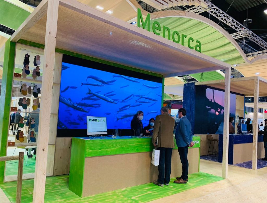 Stand de Menorca en FITUR 2022