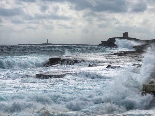 (Fotos) Temporal de levante