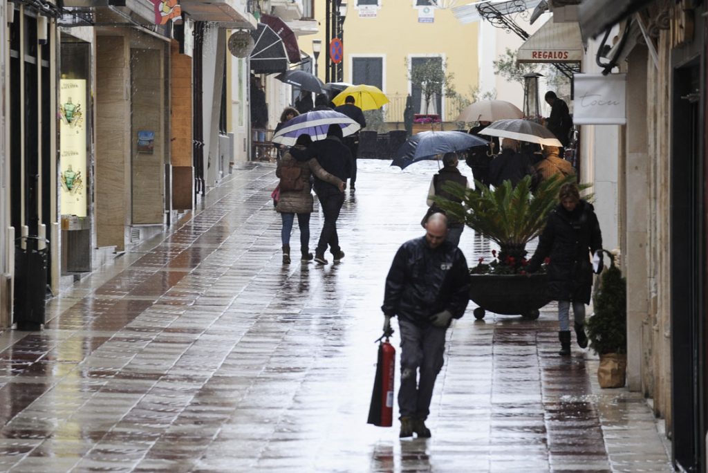 Vuelve la lluvia a la isla