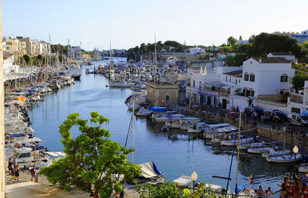 Puerto de Ciutadella.