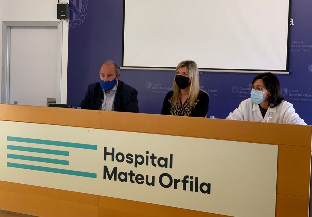 Imagen de la presentación del Plan Especial de Reactivación del Área de Salud de Menorca