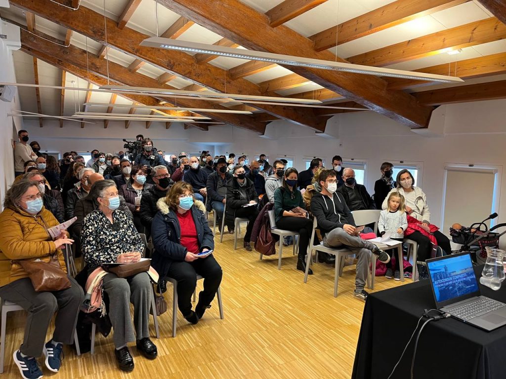 Imagen de la reunión celebrada en Ciutadella