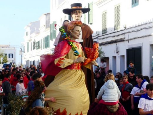 (Fotos y vídeo) Tres llamadas y ‘Joan Flametes’ vuelve a Sant Lluís