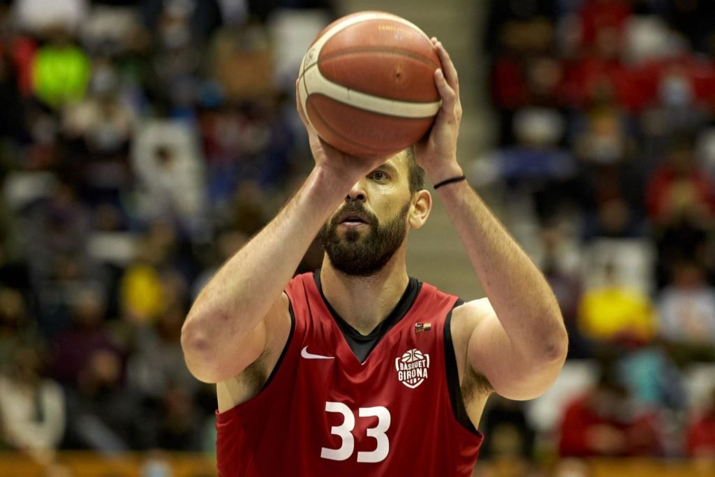 Marc Gasol, con el Girona.