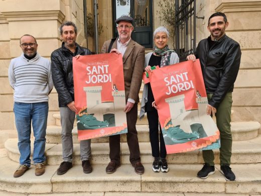 Presentación del cartel de Sant Jordi 2022