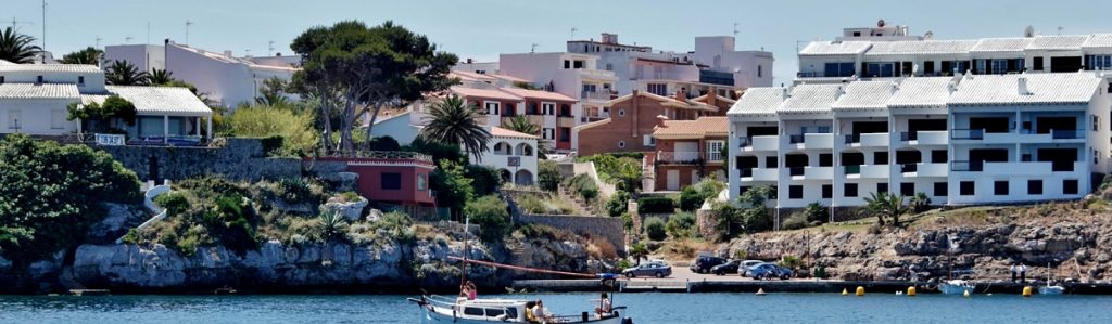 Vista de Es Castell.