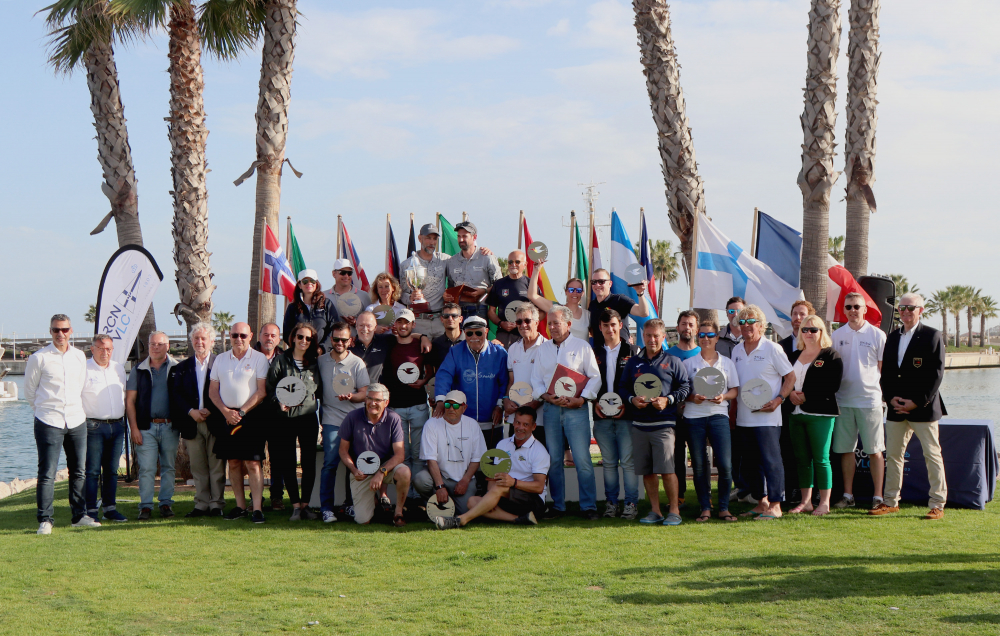 Imagen de la entrega de trofeos.