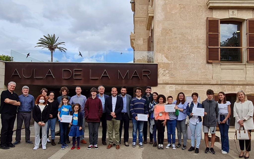 Acto de entrega de los galardones a los 8 centros escolares de Baleares