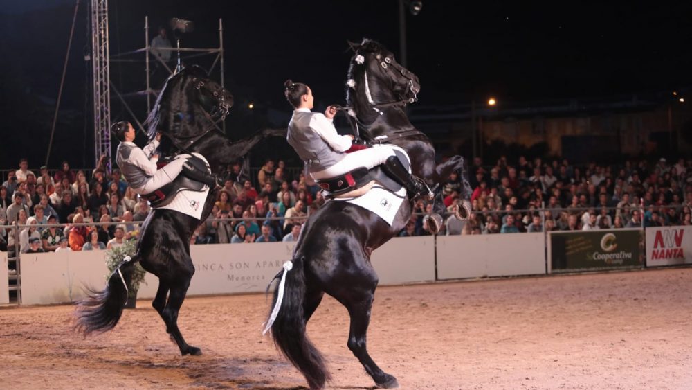 Pasión por el caballo.