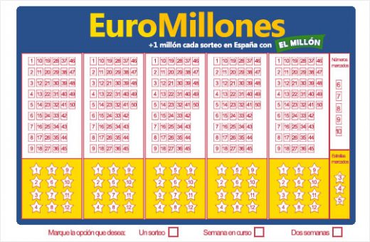 Boleto Euromillones