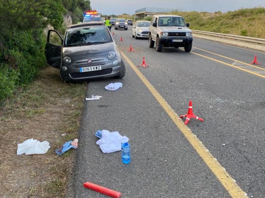 (Fotos) Accidente en la general