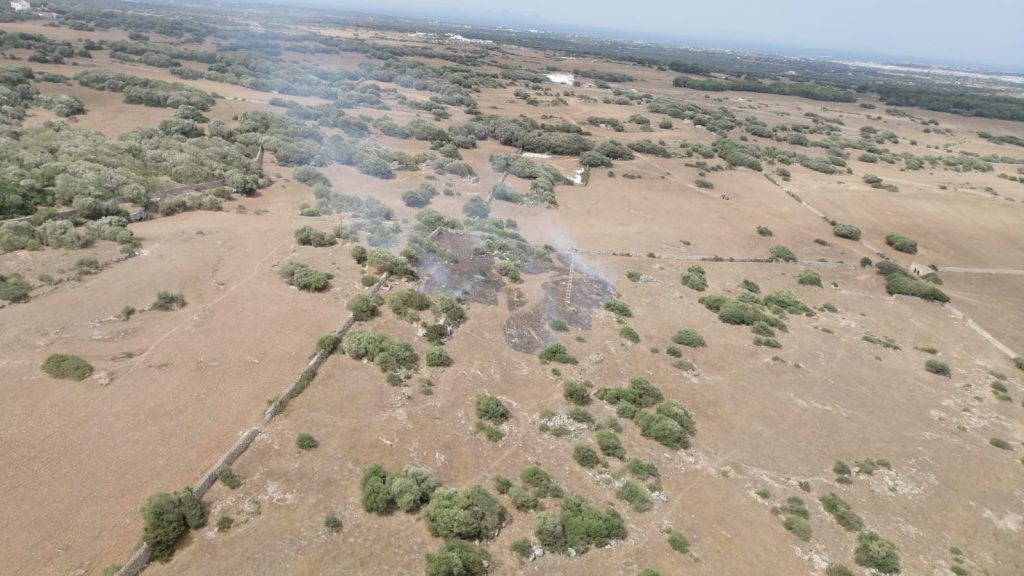 Incendio en Torrellafuda