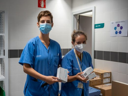 Las de Menorca se almacenarán en el Hospital Mateu Orfila y desde allí se distribuirán a los centros de salud