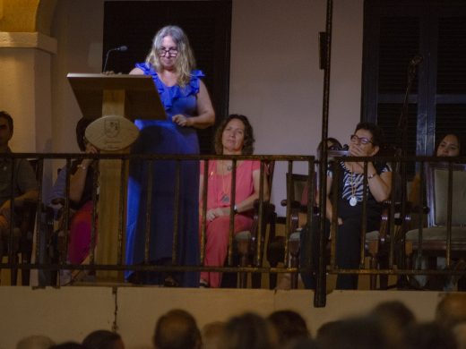 (Fotos) El pregón de Tònia Coll abre las fiestas más tradicionales de Ferreries