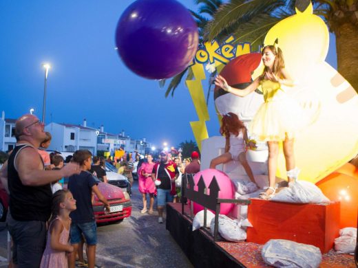 (Fotos) Las carrozas vuelven por Sant Llorenç