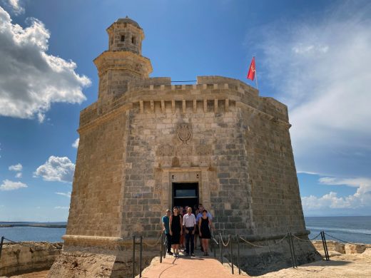Las autoridades han presentado este viernes la restauración del Castell Sant Nicolau