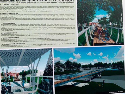 (Fotos) Exposición del nuevo proyecto de la plaza Esplanada de Maó