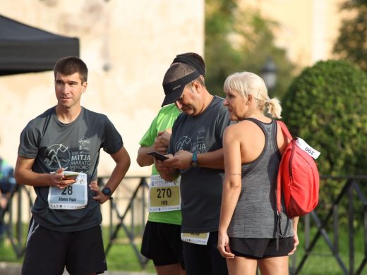 (Fotos) Sergi Reurer y Maria Pallicer dejan su huella en la Media Maratón de Ciutadella