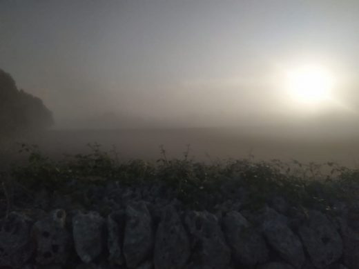 (Fotos) Menorca ha amanecido cubierta de niebla