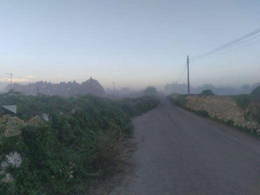 (Fotos) Menorca ha amanecido cubierta de niebla