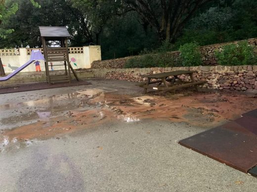 (Fotos y vídeos) Las fuertes lluvias inundan Menorca