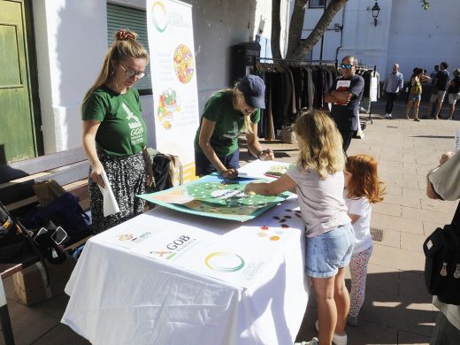 (Fotos) Las entidades de Menorca se muestran en Sant Lluís