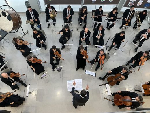 (Fotos) Concierto de la Orquestra de Cambra Illa de Menorca en el Hospital Mateu Orfila