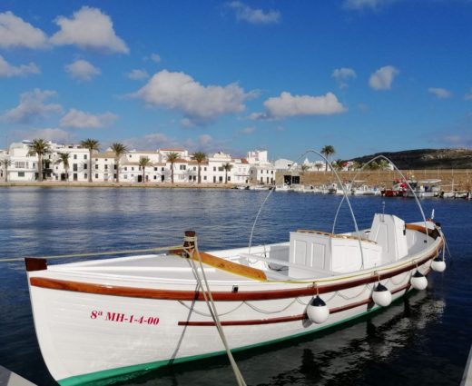 Bote salvavidas de Fornells. FOTO.- Ayuntamiento de Es Mercadal