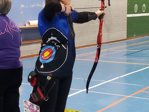 (Fotos) La menorquina Ana María Llabrés bate un récord en el I Trofeo Balear de Arco y Salud