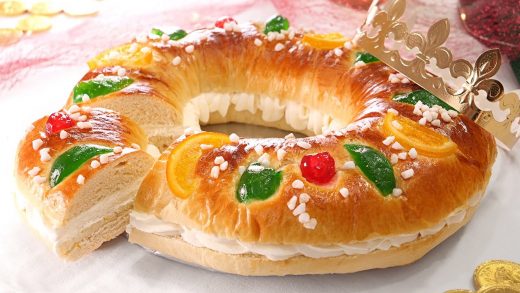 Roscón de Reyes.